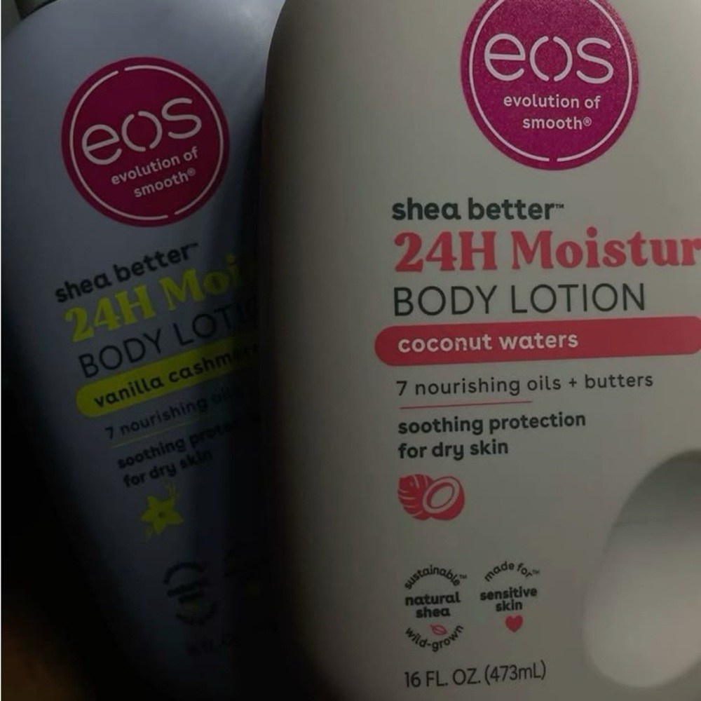 eos Shea Better Body Lotion Duo - Vanilla Cashmere & Coconut Waters